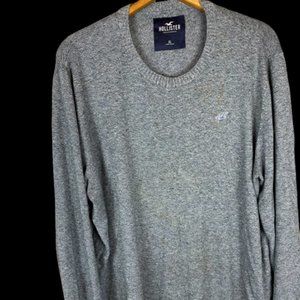 Hollister Men's Sweater, Blue/Greyish, XL.MAKE OFFER